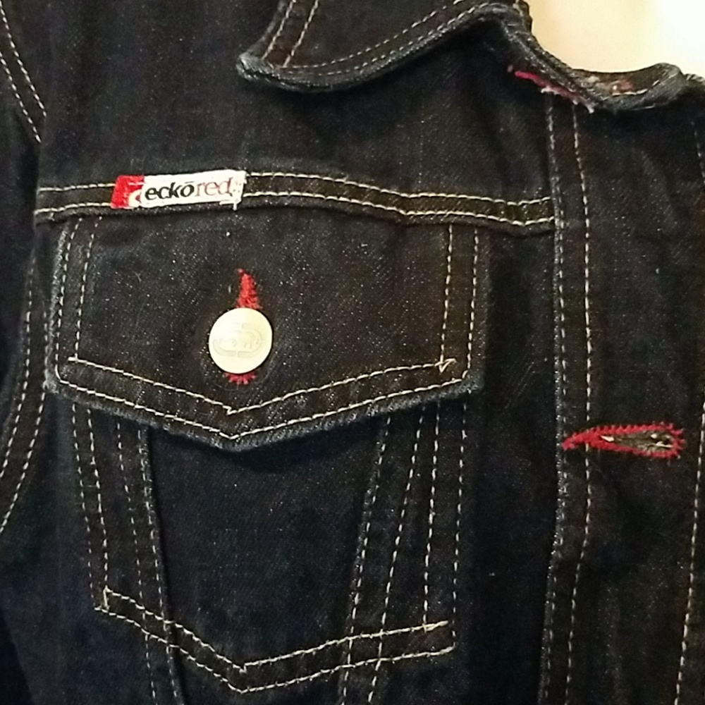NEW EckoRed brand ladies denim jacket Medium - Picture 3 of 6